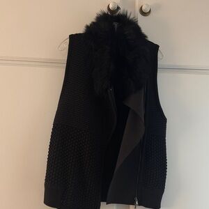 Ohne Titel Black Furry Knit